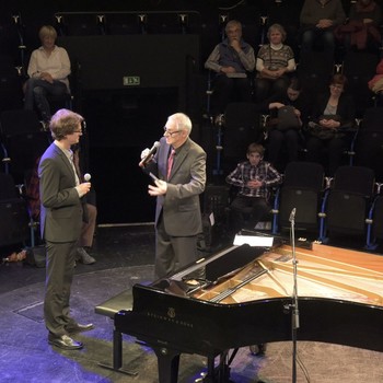 Pianist Gregor Ftičar – CD presentation "Solo", live from Štih Hall, Ljubljana <em>Photo: Ivan Merljak</em>