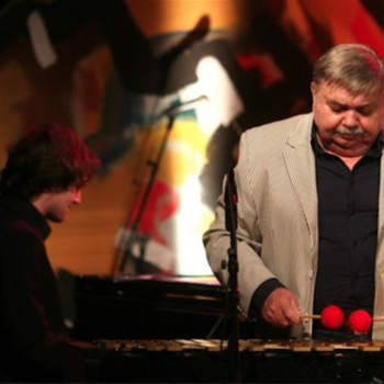 With Boško Petrović in Lisinski Hall, Zagreb (HR), 2010 <em>Photo: Lisinski Hall</em>