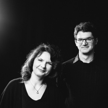 With Irena Vidic (voc), 2016 <em>Photo: MMC RTV SLO</em>